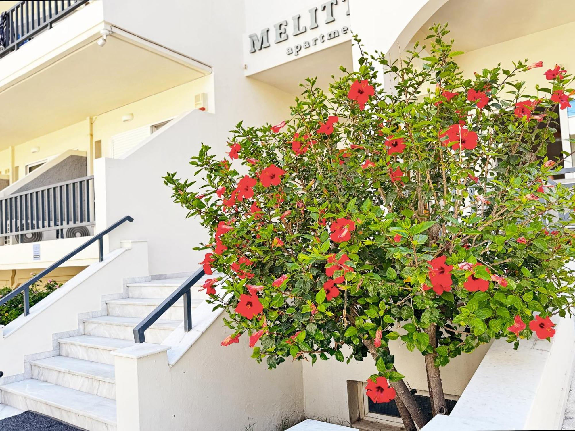 Melitti Hotel Rethymno Exterior foto