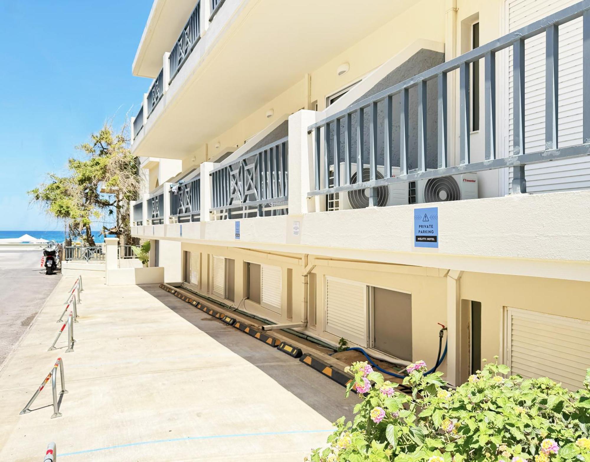 Melitti Hotel Rethymno Exterior foto