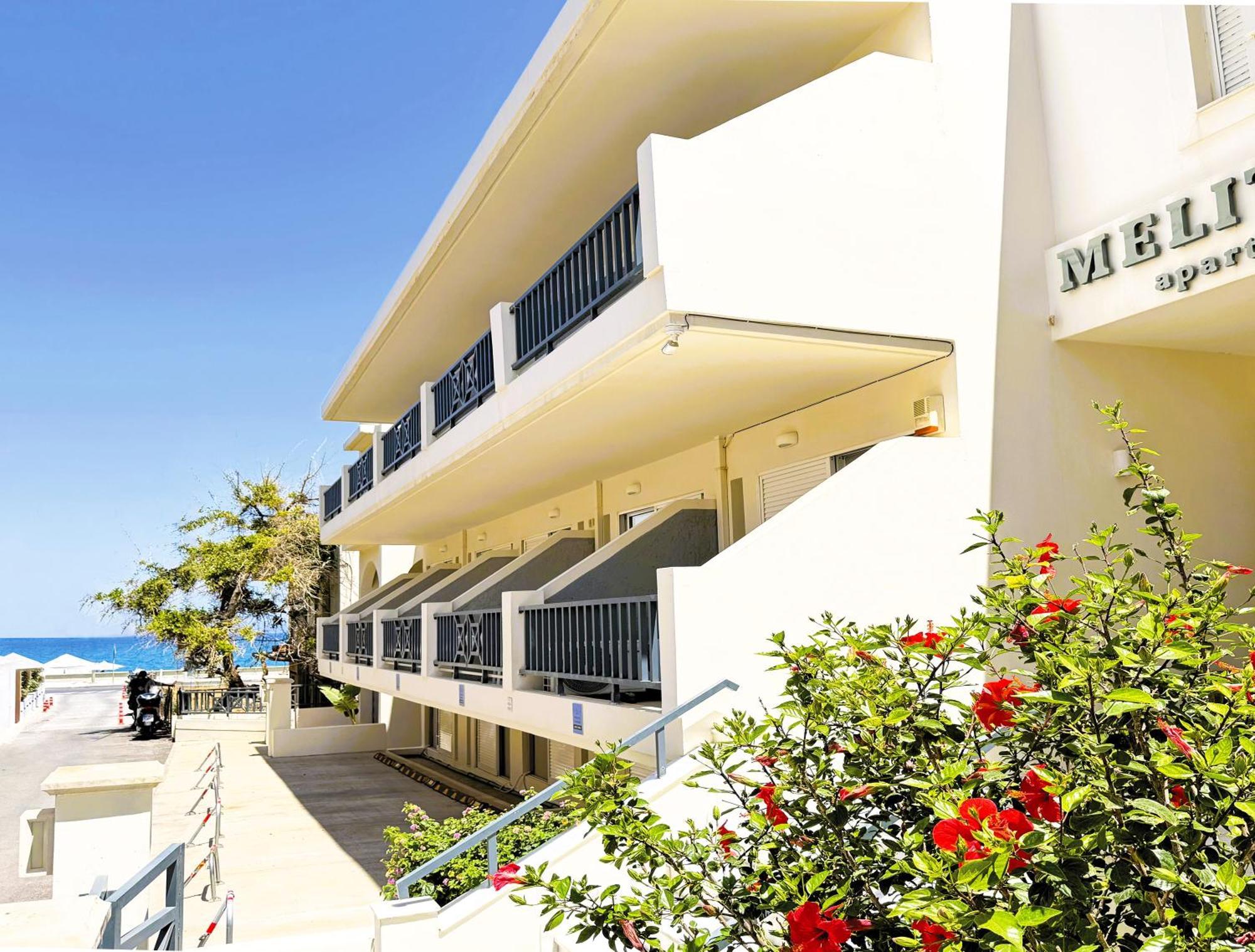Melitti Hotel Rethymno Exterior foto